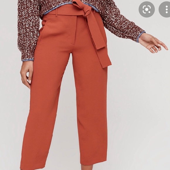 Wilfred Pants - Wilfred Tie Front Pants Moroccan Spice size 6